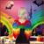 Rainbow Feathered Wings Adult Costume Accessory