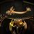 Sombrero With Gold Metallic Trim Adult Costume Accessory