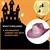 Pink Holographic Cowboy Hat With Diamond Studs Adult Costume Accessory
