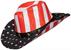 American Flag Cowboy Hat Adult Costume Accessory