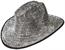 Silver Rhinestone Cowboy Hat Adult Costume Accessory