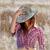 Silver Rhinestone Cowboy Hat Adult Costume Accessory