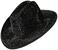 Black Rhinestone Cowboy Hat Adult Costume Accessory
