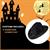 Black Rhinestone Cowboy Hat Adult Costume Accessory