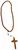 Wooden Cross Necklace Adult Costume Accessory