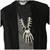 Voo Doo Skelton Hand Necklace Adult Costume Accessory