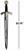 Stamped Sword 24 Inch Foam Adult Costume Accessory