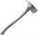 Silver Fireman's Axe 30 Inch Foam Adult Costume Accessory