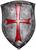Medieval Shield 20 Inch Foam Adult Costume Accessory
