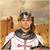 King's Gold Crown Foam Adult Costume Accessory