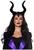 Evil Queen Headband with Attached Horns Adult Costume Accessory