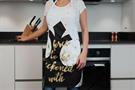 Star Wars White Adult Apron - œA Force To Be Reckoned With - Rebel Design