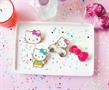 Hello Kitty Fruit 4 Piece Enamel Pin Set
