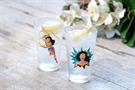 DC Wonder Woman Pint Glass Set | Two Action Packed 16-Ounce Cups | Set Of 2