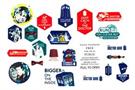 Doctor Who Assorted 22-Piece Sticker Sheet Set