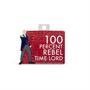 Doctor Who Sticker "100% Rebel Time Lord"