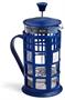 Doctor Who 34oz Tardis French Press | Glass Carafe | Plunger | Filter