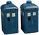 Doctor Who TARDIS Ceramic Salt & Pepper Shakers | Set of 2