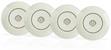 Disney The Little Mermaid Scallop Porcelain 7" Salad / Dessert Plate | Set of 4