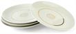 Disney The Little Mermaid Scallop Porcelain 7" Salad / Dessert Plate | Set of 4