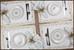 Disney The Little Mermaid Scallop Porcelain 7" Salad / Dessert Plate | Set of 4