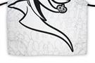 Nightmare Before Christmas Zero Apron - Kitchen Accessory - White & Black Ties