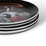 OFFICIAL Nightmare Before Christmas 8" Plate | Jack & Sally on a Hill | Set of 4