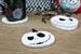 Nightmare Before Christmas Jack Skellington Pumpkin King Drink Coasters | 4 Pack