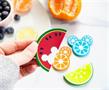 Disney Mickey Mouse Fruit 4 Piece Refrigerator PVC Magnet Set