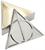 Harry Potter Deathly Hallows Symbol Silver Storage Box | 7.5 x 6.5 Inches