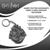 Harry Potter Hogwarts Crest 3 Inch Diecast Keychain
