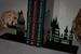 Harry Potter Hogwarts Castle Metal Bookends | Glow In The Dark Castle Design