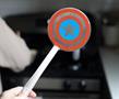 Marvel Captain America Shield Colored Flat Stainless Steel Wide Head Spatula