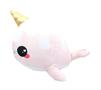 Glitter Galaxy 12-Inch Ice Cream Cone Horn Pink Narwhal Collectible Plush