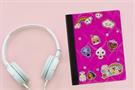 Glitter Galaxy Sticker Friends Sheet Wave 1