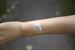 Glitter Galaxy Gold Shimmer Temporary Tattoo Sheet Wave 1