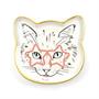 Cat Dish Plate | Small Ceramic Catchall Dish For Treats, Keys, Change, & More
