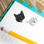 Puffy Adorable Cat Stickers For Note Book & Journal Decorations | Sheet of 20
