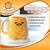 Gudetama Collectible | Gudetama The Lazy Egg 3D Ceramic Mug 16 Ounces