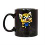 Aggretsuko Heat Reveal Fire & Skulls 20oz Ceramic Coffee Mug