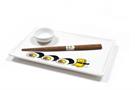 Gudetama Stoneware Sushi Set | Plate | Wasabi Dish | Chopsticks