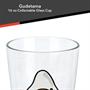 OFFICIAL Gudetama Lazy Egg Glass | Feat. Gudetama Laying Face Down | 16 Oz. Cup