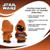Stuffed Star Wars Plush Toy - 9" Talking Jawa Doll