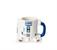 Star Wars 20oz Ceramic Figural Mug with Lid: R2-D2