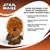 Super-Deformed Star Wars 22â€ Chewbacca with Porg Talking Plush