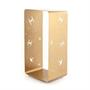 Star Wars Gold Stamped Lantern | X-Wing & TIE Fighter Battle | 11.5 Inches Tall