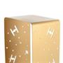 Star Wars Gold Stamped Lantern | X-Wing & TIE Fighter Battle | 11.5 Inches Tall