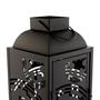 Star Wars Black Stamped Lantern | Empire Imperial Symbol | 14 Inches Tall