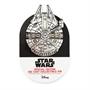 Star Wars Chewbacca Interactive Walk N' Roar | Moves & Makes Noise | 12" Plush w/ Millennium Falcon Pin