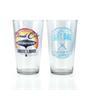 Star Wars Pint Glass Set | Lando's Lounge & Jedi Gym Pint Glasses | Set Of 2